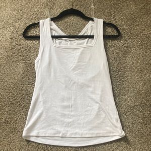 NEVER WORN White Colored Medium Tank Top